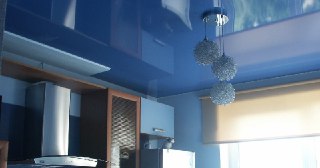 Натяжной потолок на кухню Климовск, цена от 6283 руб.